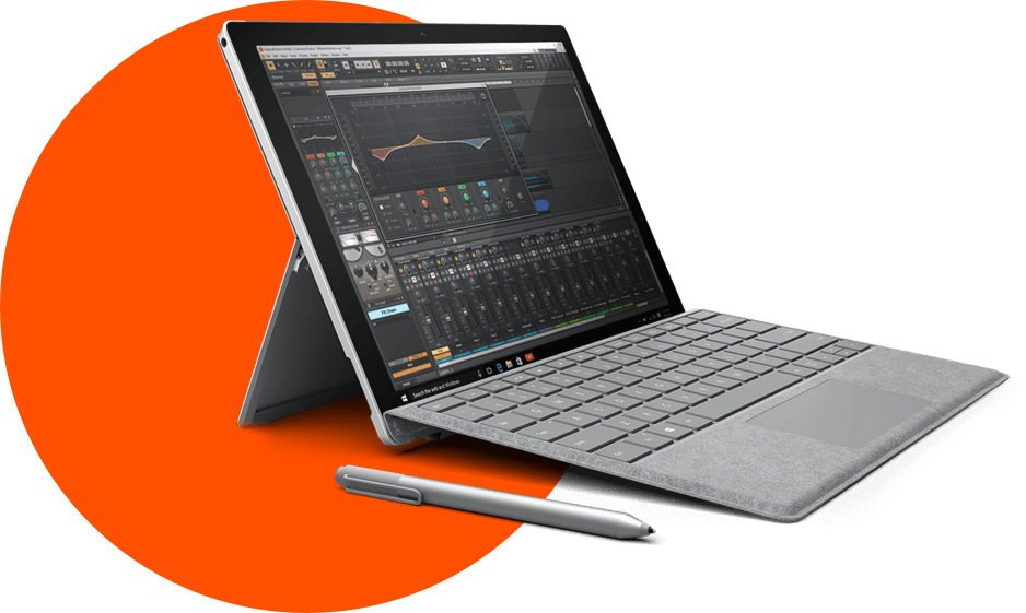 Cakewalk by BandLab on Surface Pro